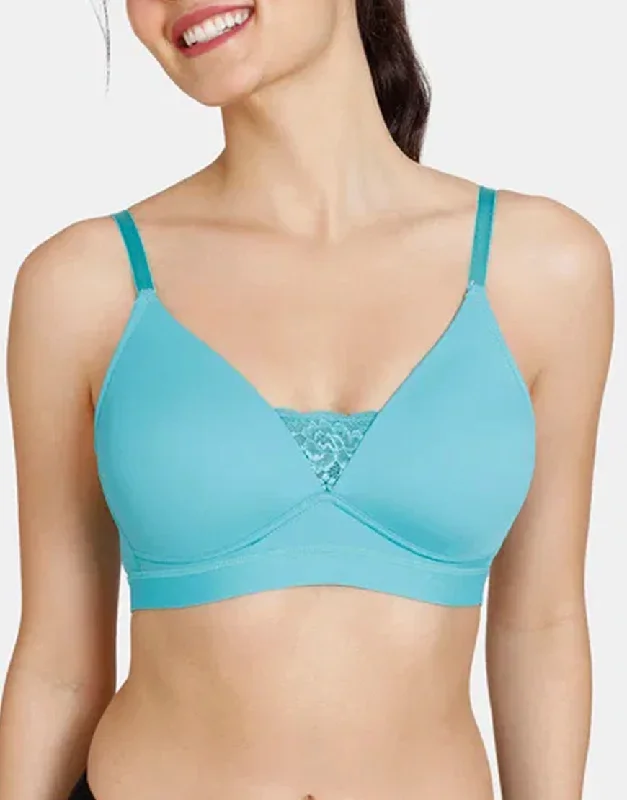 Minimizer sports bras for larger breasts -LIGHTLY PADDED NON WIRED T SHIRT BRA-TURQUOISE Minimizer sports bras for larger breasts -LIGHTLY PADDED NON WIRED T SHIRT BRA-TURQUOISE