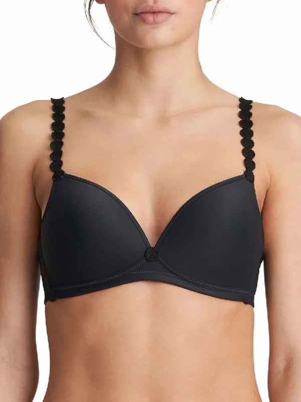 How do I choose a non wired bra for a large bust? -1Tom Padded Bralette - Charcoal How do I choose a non wired bra for a large bust? -1Tom Padded Bralette - Charcoal
