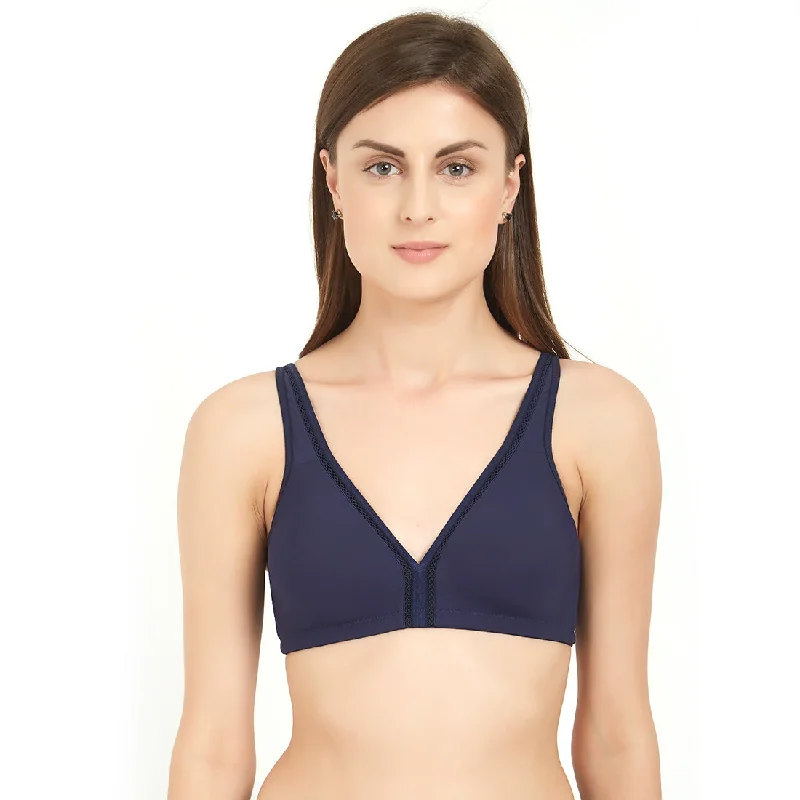 Why are non wired bras more comfortable? -3Medium Coverage Non Padded Non Wired Bra CB-327 Why are non wired bras more comfortable? -3Medium Coverage Non Padded Non Wired Bra CB-327