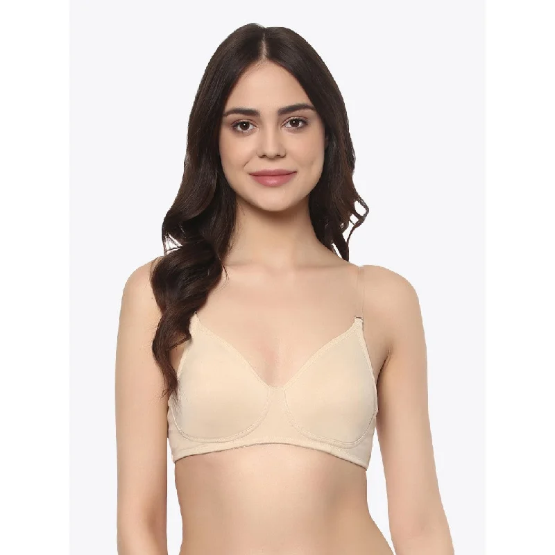 Non wired push up bras for cleavage -Medium Coverage Non Padded Non Wired Multiway Bra-CB-321A Non wired push up bras for cleavage -Medium Coverage Non Padded Non Wired Multiway Bra-CB-321A