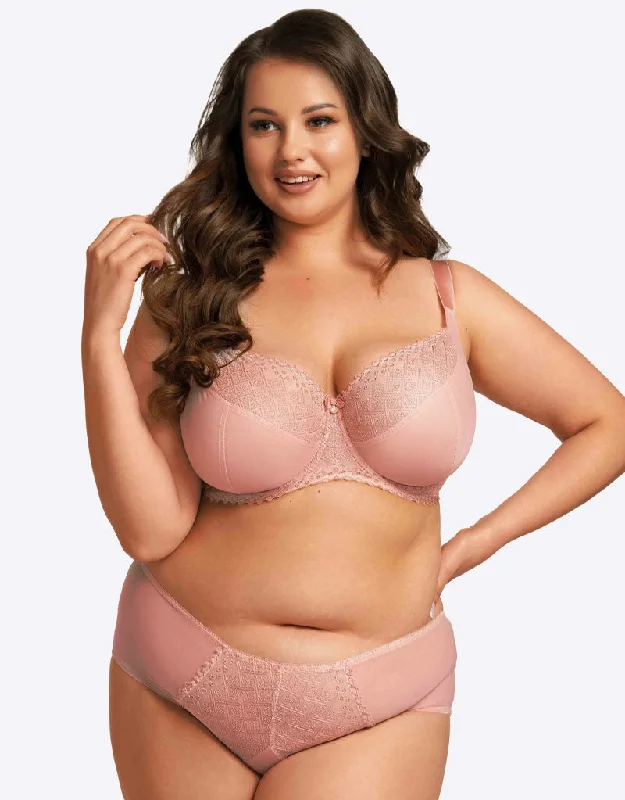 Why do my bra straps keep slipping? -Nessa Joy Balconette Bra Pink