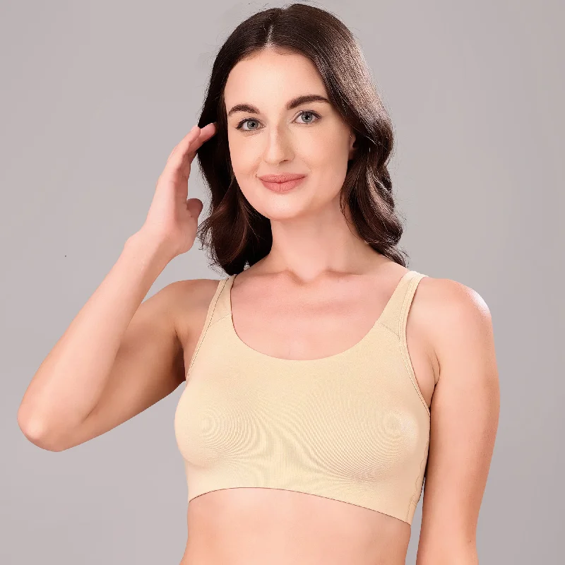 Non wired bras that are must have -Non-Wired Non Padded Full Coverage Low Impact Slip on Sports Bra BB-03A Non wired bras that are must have -Non-Wired Non Padded Full Coverage Low Impact Slip on Sports Bra BB-03A
