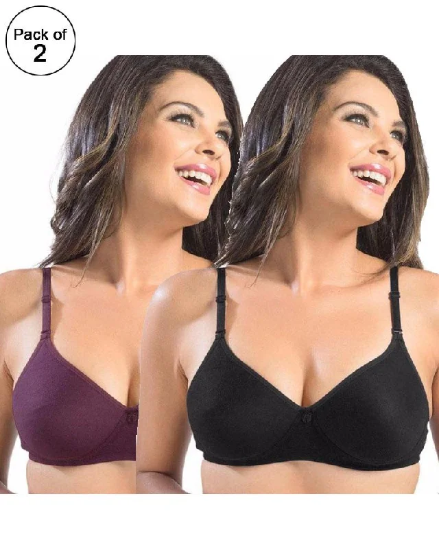 Non wired bras with free shipping code -Pack of 2 - Sonari Catwalk Bra - Non Padded Non Wired - Imported Bra - Random Colors Non wired bras with free shipping code -Pack of 2 - Sonari Catwalk Bra - Non Padded Non Wired - Imported Bra - Random Colors