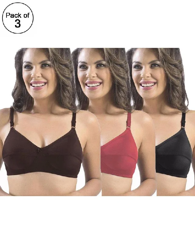 Can non wired bras provide enough lift? -3Pack of 3 - Sonari Loreal Bra - Non Padded Non Wired - Imported Bra - Random Colors Can non wired bras provide enough lift? -3Pack of 3 - Sonari Loreal Bra - Non Padded Non Wired - Imported Bra - Random Colors