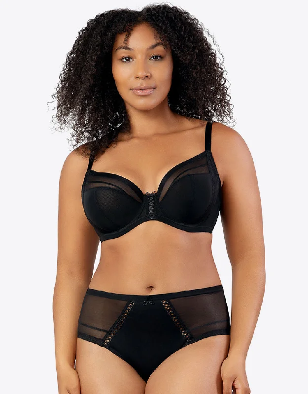 How do I know if my bra is too tight? -Parfait Shea Plunge Bra Black