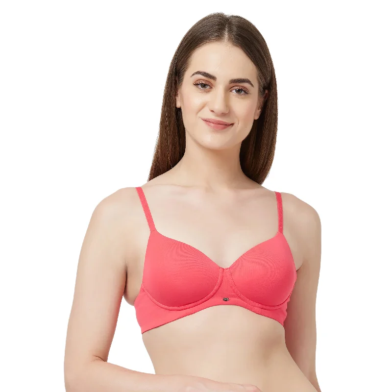 How do I choose a non wired bra for a large bust? -1Semi/Medium Coverage Padded Non Wired T-shirt Bra-CB-123 How do I choose a non wired bra for a large bust? -1Semi/Medium Coverage Padded Non Wired T-shirt Bra-CB-123