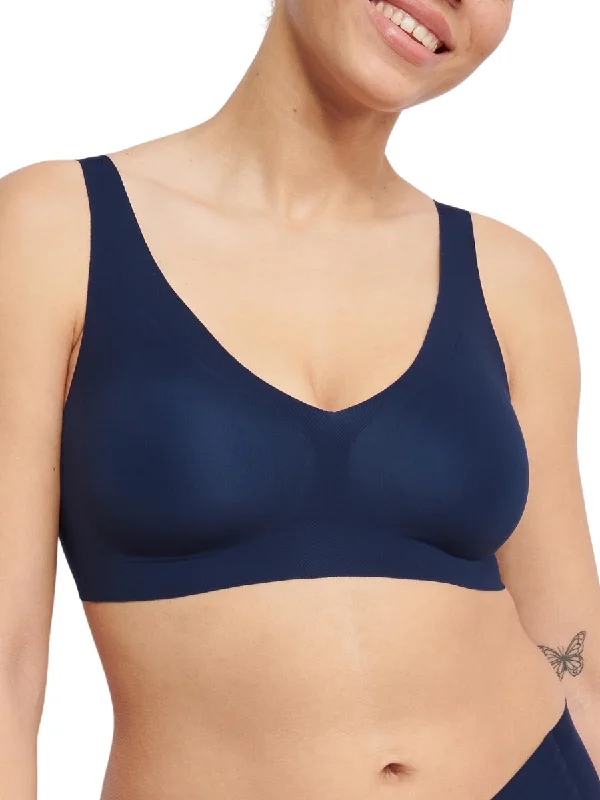 Non wired bras for seniors -ZERO Feel 2.0 Bralette - Navy