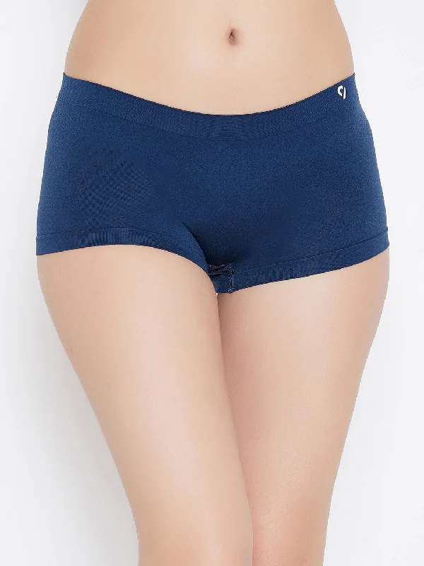 C9 Airwear Seamless Multi Color Boyshorts Panties for Female - Pack OF 2