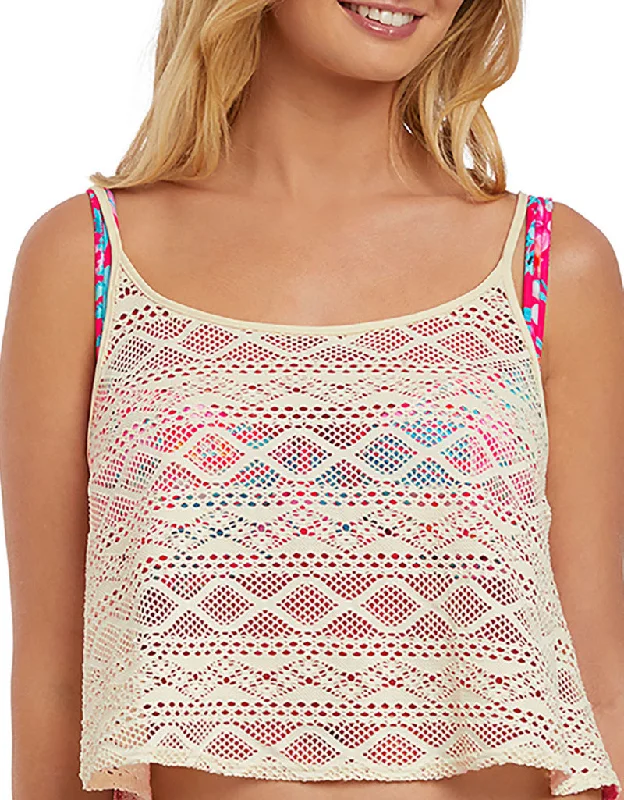 Freya Crochet Swim Cover UP-SALE