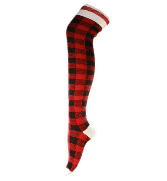 Pook Thigh-High Sky-High Knee Socks