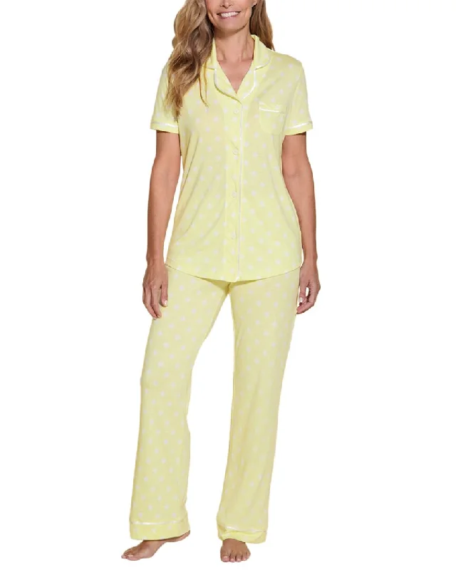 Breathable fabric women's pajamas for hot sleepers -Cosabella 2pc Bella Top & Pant Pajama Set Breathable fabric women's pajamas for hot sleepers -Cosabella 2pc Bella Top & Pant Pajama Set