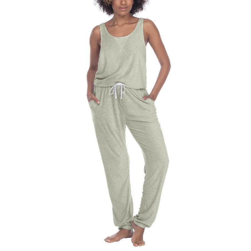 Womens organic cotton pajama sets eco-friendly -Honeydew Intimates Just Chillin Jumpsuit