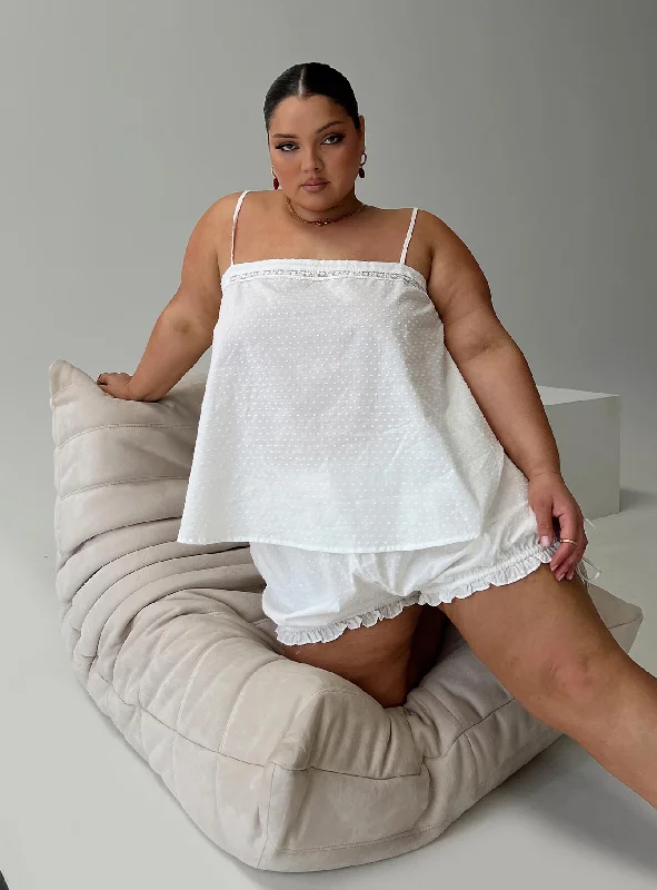 Womens robe and pajama set cotton lightweight -Invisible String Sleep Short White Curve Womens robe and pajama set cotton lightweight -Invisible String Sleep Short White Curve