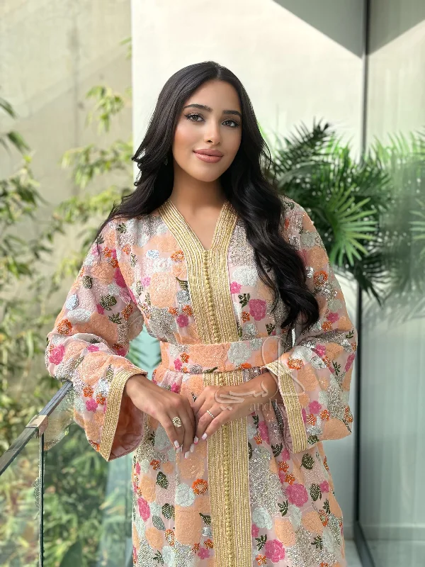 Womens deep pockets robe set convenientCaftan Aida