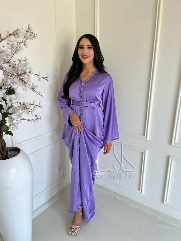 Women's bold colors robesCaftan Elif