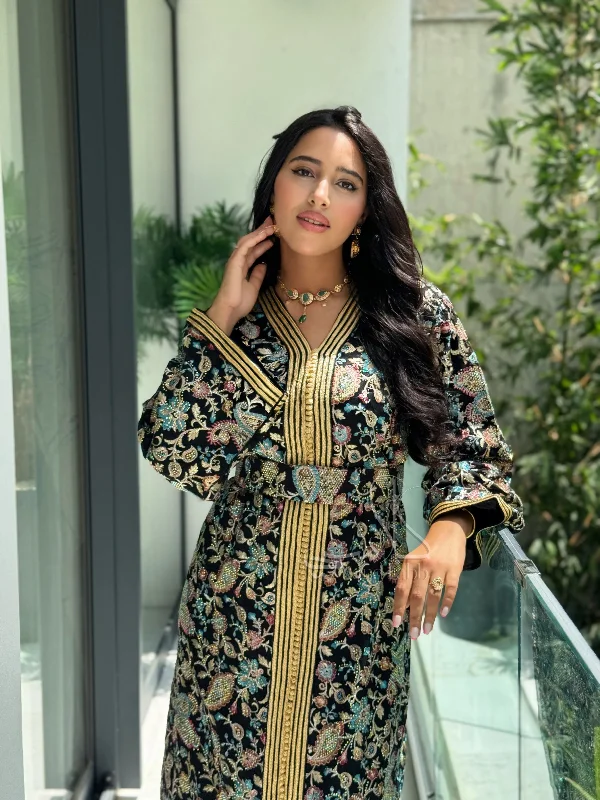 Womens patterned robe set unique designCaftan Lamar