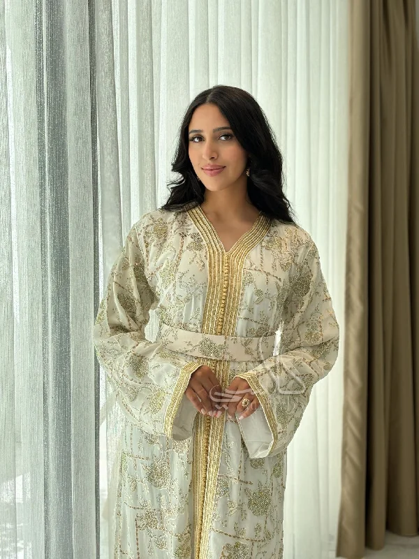 Womens robe sets that are comfortable -Caftan Lounja