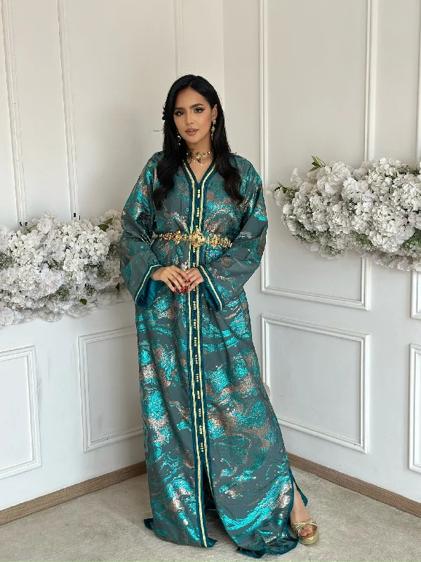 Comfortable and fashionable robe sets for women -Caftan Rawae