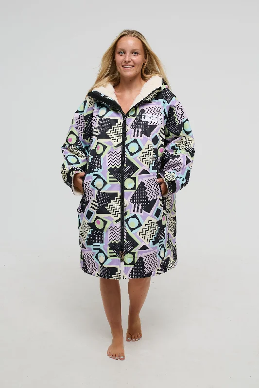 good lightweight womens travel robes -Saved By The Bell Recycled Sherpa Lined Changing Robe - Women's good lightweight womens travel robes -Saved By The Bell Recycled Sherpa Lined Changing Robe - Women's