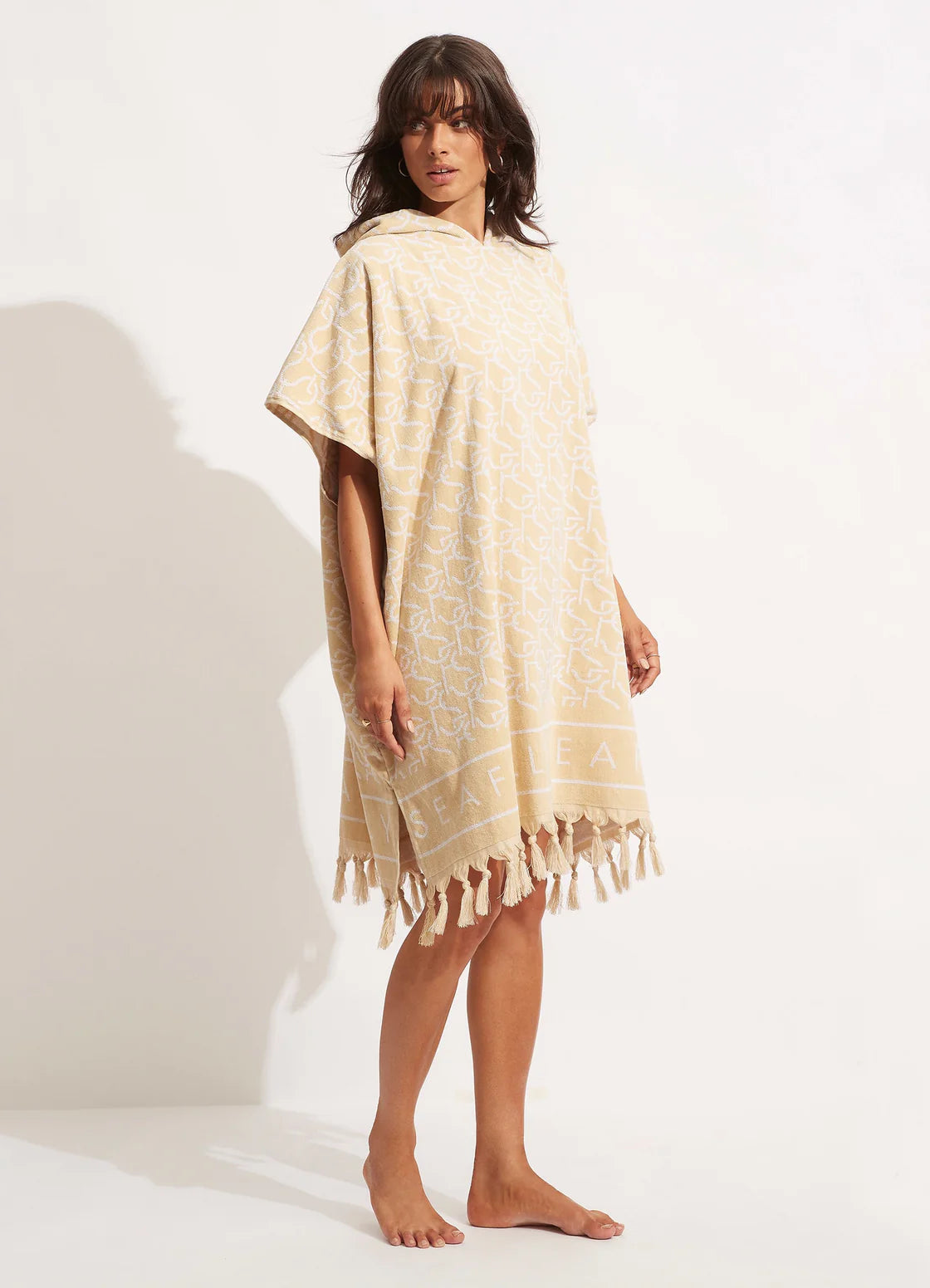  the most comfortable womens robe sets -Seafolly womens kaftans - natural poncho