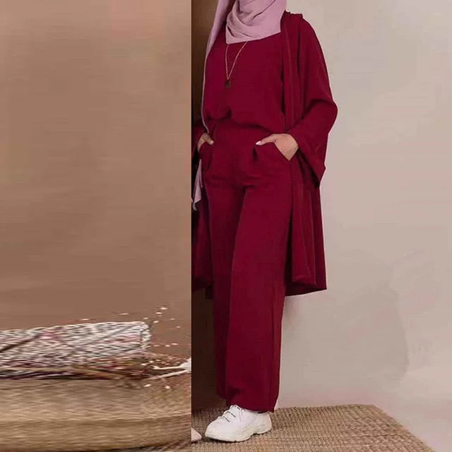 Wine red set