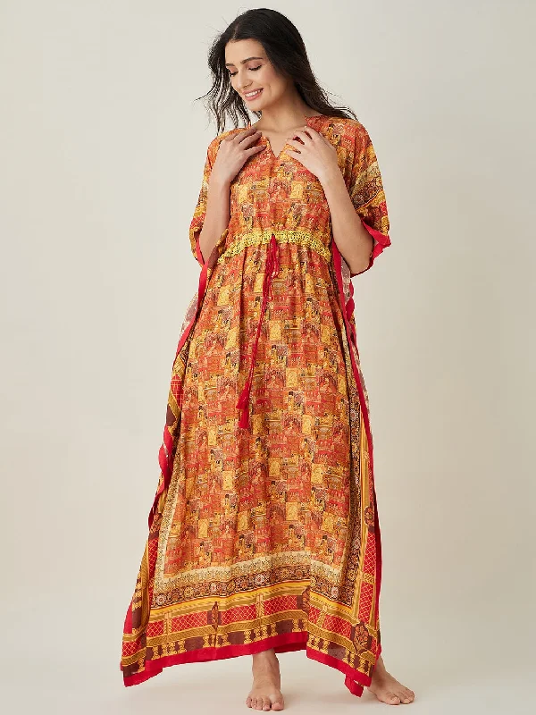 Where can I buy long length robes?Women's Red Egyptian Printed Kaftan - The Kaftan Company Where can I buy long length robes?Women's Red Egyptian Printed Kaftan - The Kaftan Company