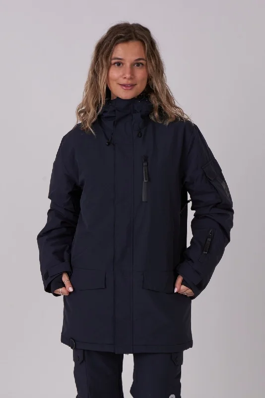 Womens spa robe set pampering gift -Yeh Girl Ski & Snowboard Jacket - Black