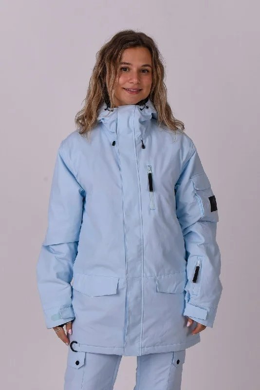 Can I wear Women's robe as a Duster?Yeh Girl Ski & Snowboard Jacket - Ice Blue