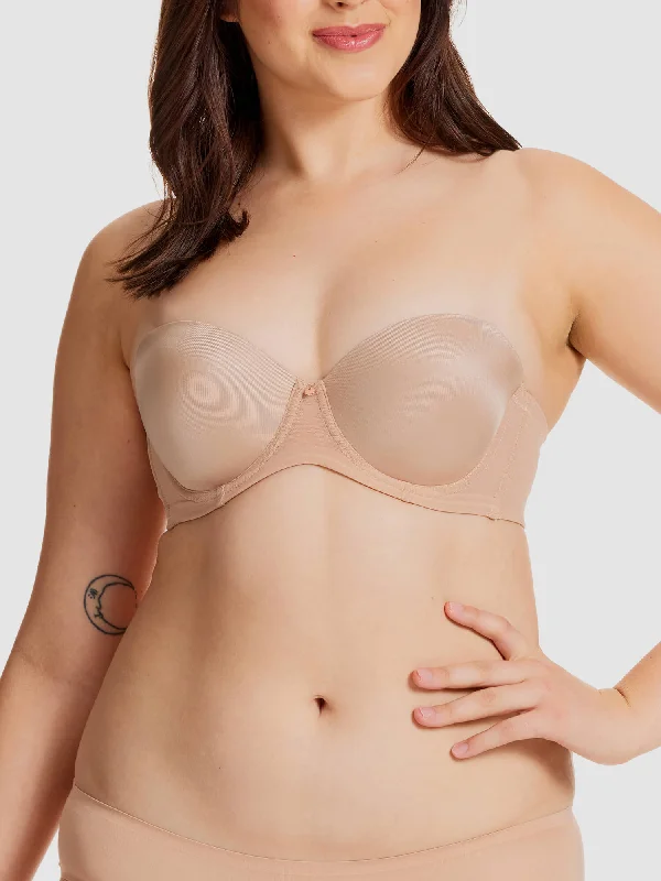Why choose a deep V bra? -Sheer Support 4 Way Convertible Bra - ST020