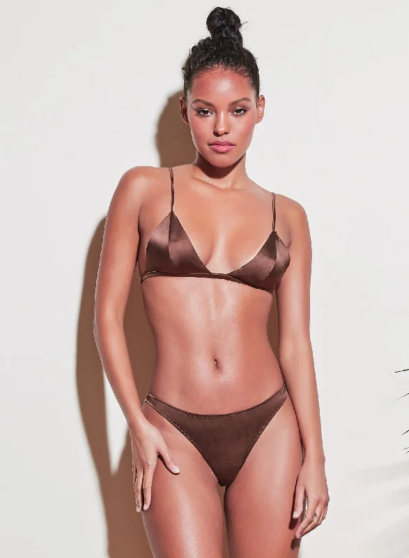 Deep V bras that enhance cleavage8Luxe Triangle Bra