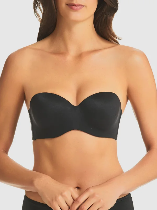Deep V bras for post-surgery recovery -Memory Strapless Bra - MM014