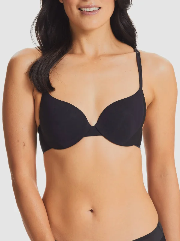 Deep V bras with secure payment options -Dual Contour Bra - NB015