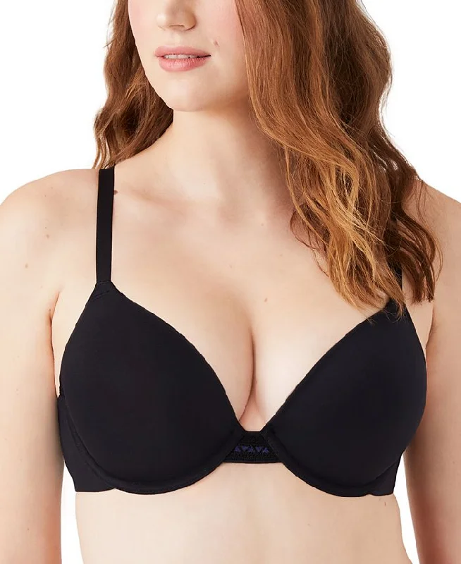 Deep v bra for asymmetrical breasts -WACOAL 858313 PERFECT PRIMER PUSH-UP