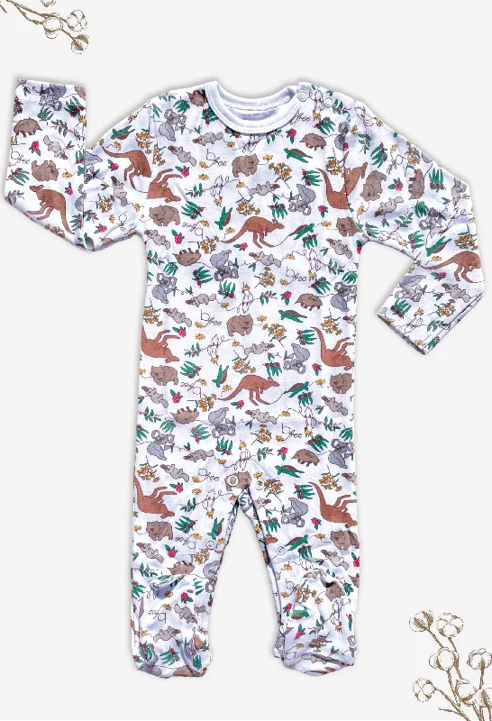 Womens corset underbust plus size -Baby Snap Button Sleepsuit with Booties - 100% Organic Cotton - Native Aussie Animals Womens corset underbust plus size -Baby Snap Button Sleepsuit with Booties - 100% Organic Cotton - Native Aussie Animals