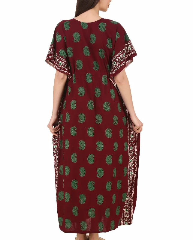 Women's pajama sets for formal events elegant -Copy of Cotton Kaftan