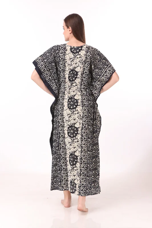 Women's pajama sets with sexy details alluring -Cotton Kaftan