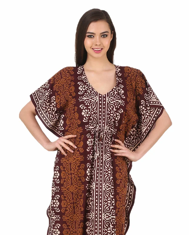 Women's pajama sets for different ages youthful -Cotton Kaftan