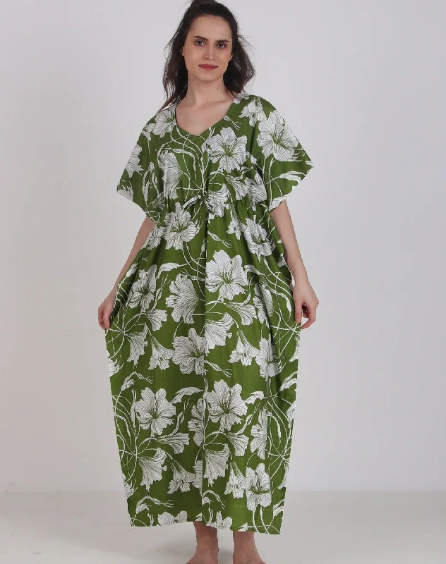 Where can I buy affordable women's pajama sets online?-Cotton Printed Nighty