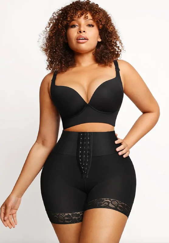 Removable straps corset for versatility -High waist tummy control buttlifter faja