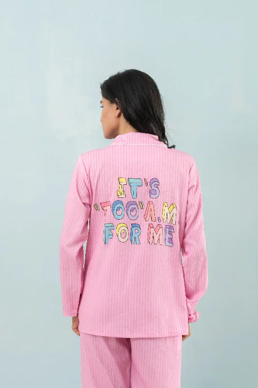 Where to buy matching family christmas pjs? -Its TOO AM For Me PJ Set