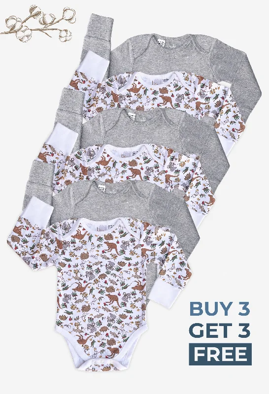 Womens corset that doesn't roll -Long Sleeve Baby Bodysuit - 100% Organic Cotton - 6 Pack Womens corset that doesn't roll -Long Sleeve Baby Bodysuit - 100% Organic Cotton - 6 Pack