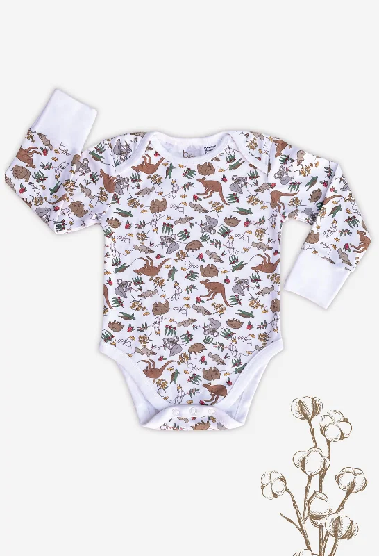 Are corsets comfortable? -Long Sleeve Baby Bodysuit - 100% Organic Cotton - Native Aussie Animals Are corsets comfortable? -Long Sleeve Baby Bodysuit - 100% Organic Cotton - Native Aussie Animals