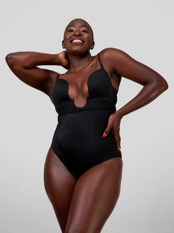 Womens corset medical advice -Low Plunge Bodysuit