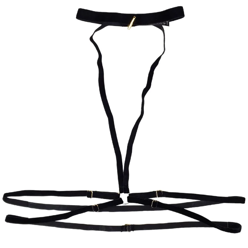 Maison Close Les Fétiches Velvet Harness - Black