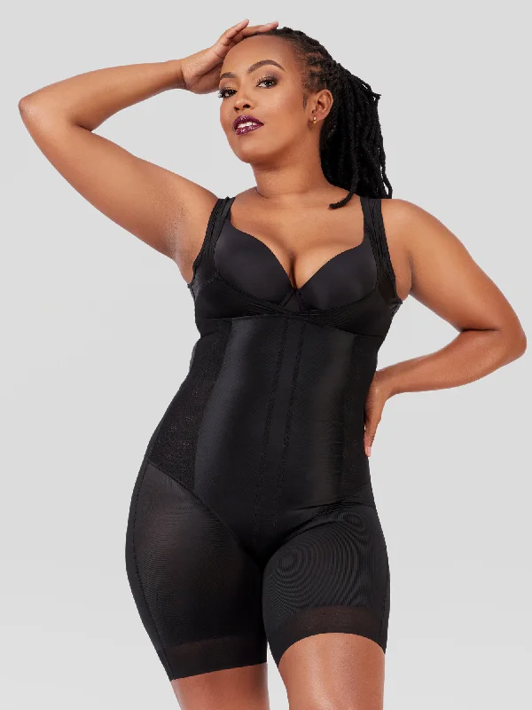Plus Size Corset With Back Support -Sleek n' Curvy Full Bodysuit