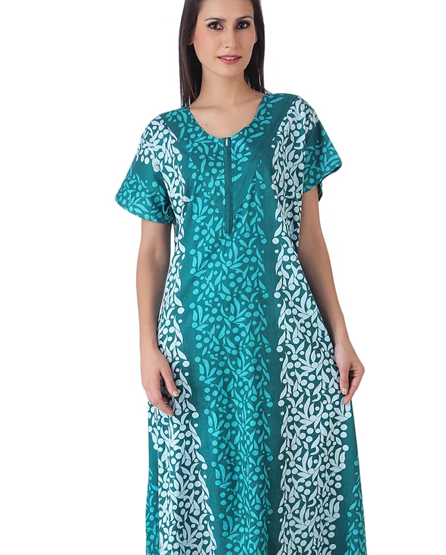 Women's pajama sets for everyday use soft -Cotton Printed Nighty