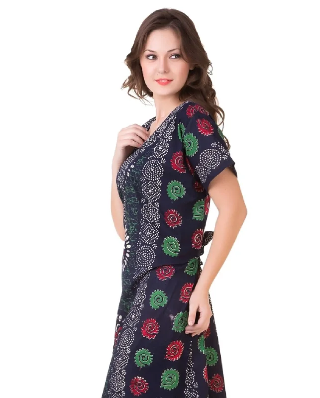 Women's pajama sets after c section soft -Cotton Printed Nighty