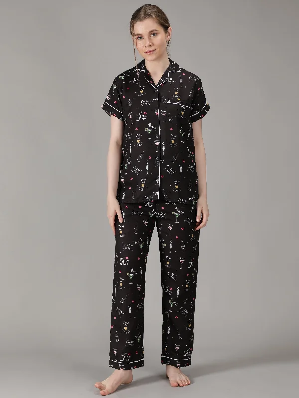 Women's pajama sets for every occasion versatile -Cocktail Party PJ Set