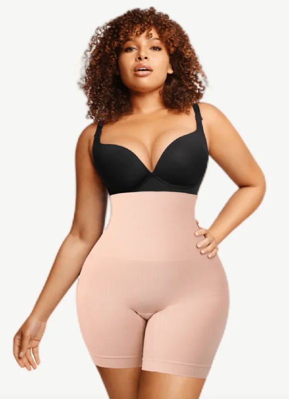 Designer corset for luxury -Strapless Shapewear with boning rodes to stay up