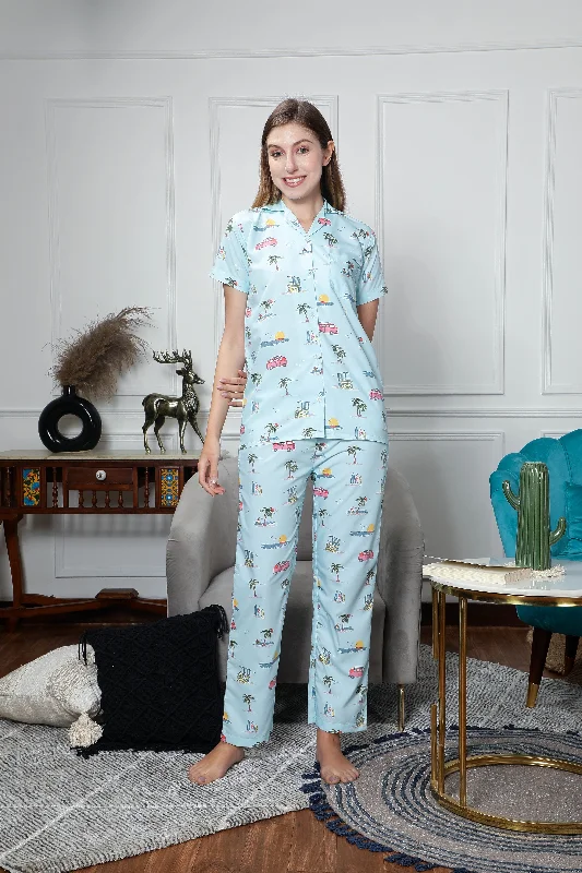 Women's pajama sets with free shipping code -The Beach Buddies Couple PJ Set- Female Women's pajama sets with free shipping code -The Beach Buddies Couple PJ Set- Female